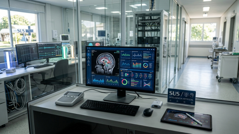Inteligência artificial no SUS avança com hospitais inteligentes e pode mudar o atendimento médico no Brasil